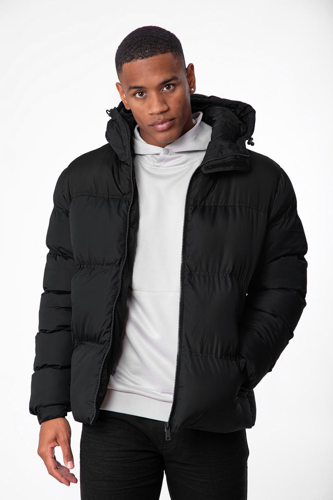 High Neck Shiny Puffer Jacket – Soulstar Clothing